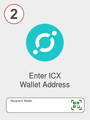 Exchange ada to icx - Step 2