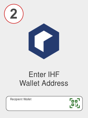 Exchange ada to ihf - Step 2