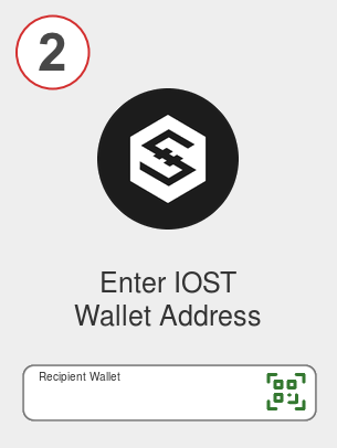 Exchange ada to iost - Step 2