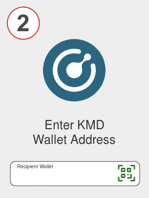 Exchange ada to kmd - Step 2