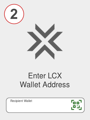 Exchange ada to lcx - Step 2