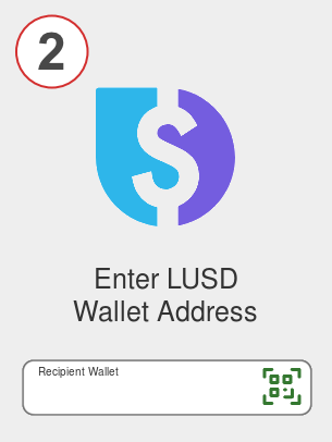 Exchange ada to lusd - Step 2