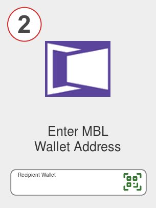 Exchange ada to mbl - Step 2