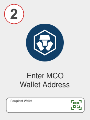 Exchange ada to mco - Step 2