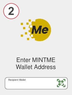 Exchange ada to mintme - Step 2