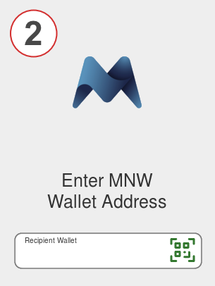 Exchange ada to mnw - Step 2
