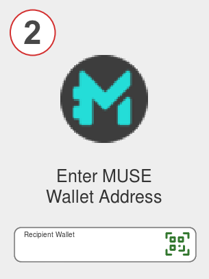 Exchange ada to muse - Step 2
