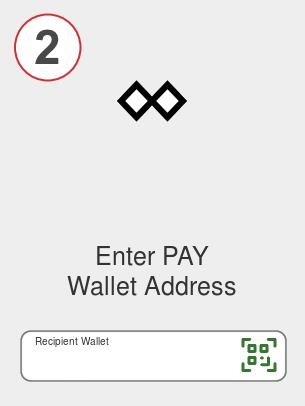 Exchange ada to pay - Step 2
