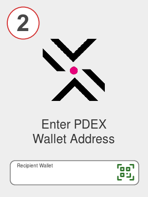 Exchange ada to pdex - Step 2