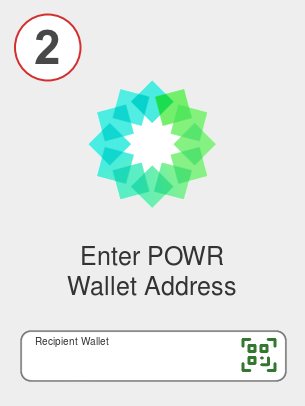 Exchange ada to powr - Step 2