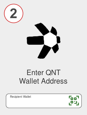 Exchange ada to qnt - Step 2