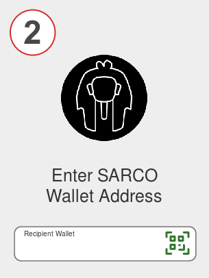 Exchange ada to sarco - Step 2