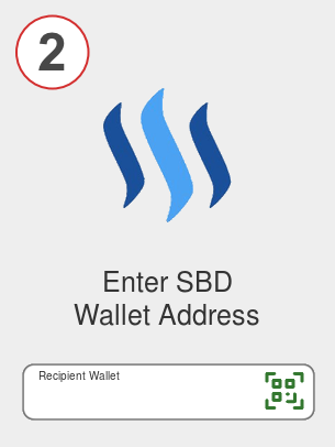 Exchange ada to sbd - Step 2