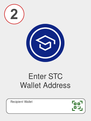 Exchange ada to stc - Step 2