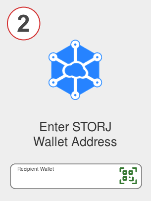 Exchange ada to storj - Step 2