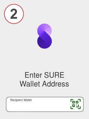 Exchange ada to sure - Step 2