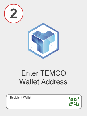 Exchange ada to temco - Step 2