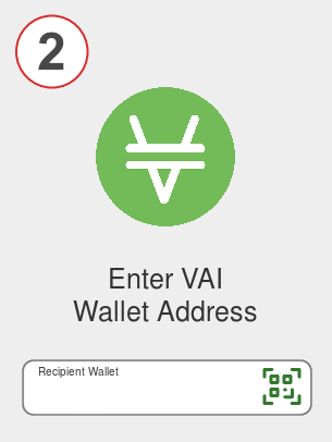 Exchange ada to vai - Step 2