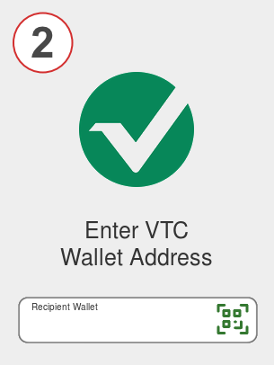 Exchange ada to vtc - Step 2