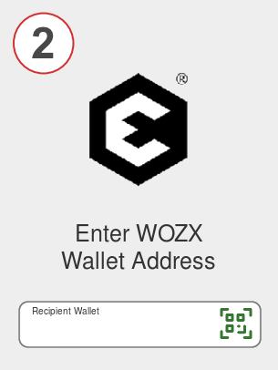 Exchange ada to wozx - Step 2