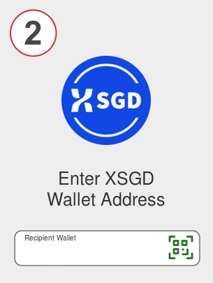 Exchange ada to xsgd - Step 2