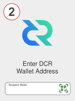 Exchange ape to dcr - Step 2
