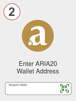 Exchange avax to aria20 - Step 2
