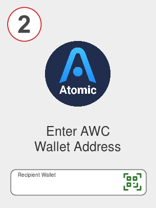 Exchange avax to awc - Step 2