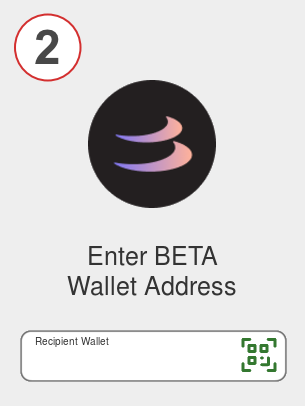 Exchange avax to beta - Step 2