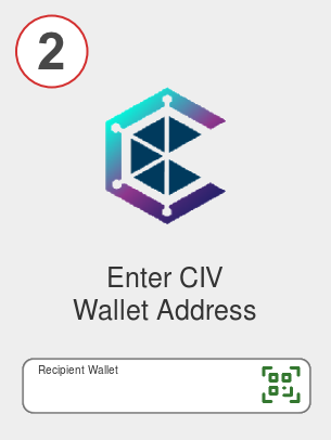 Exchange avax to civ - Step 2
