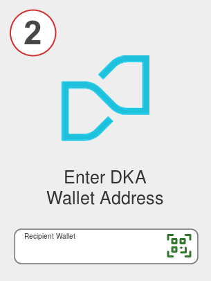 Exchange avax to dka - Step 2