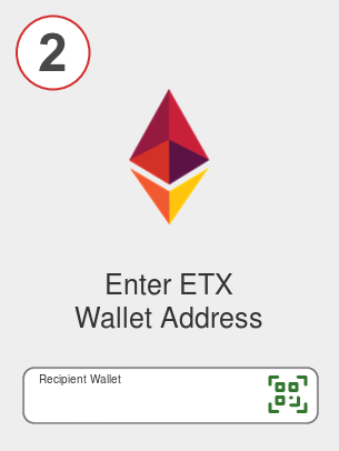 Exchange avax to etx - Step 2