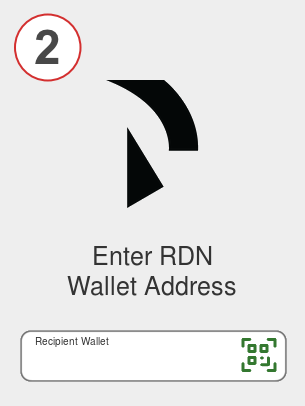 Exchange avax to rdn - Step 2