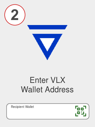 Exchange avax to vlx - Step 2