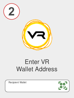 Exchange avax to vr - Step 2