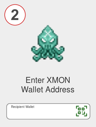 Exchange avax to xmon - Step 2