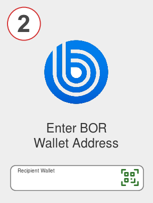 Exchange bch to bor - Step 2