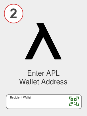 Exchange bnb to apl - Step 2