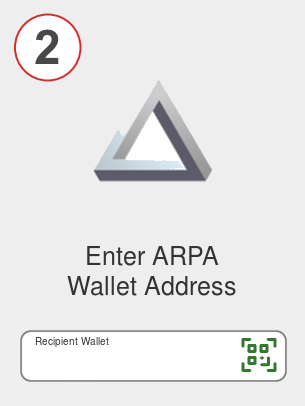 Exchange bnb to arpa - Step 2