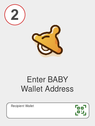 Exchange bnb to baby - Step 2