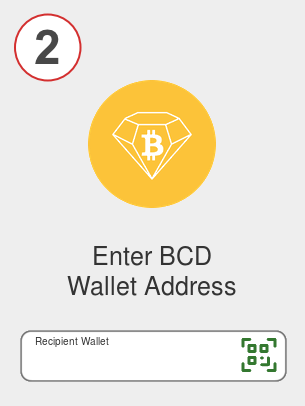 Exchange bnb to bcd - Step 2