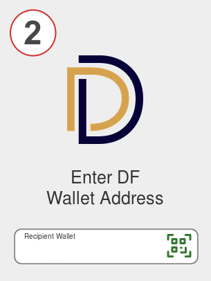 Exchange bnb to df - Step 2