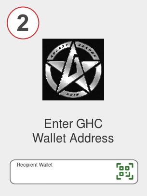 Exchange bnb to ghc - Step 2