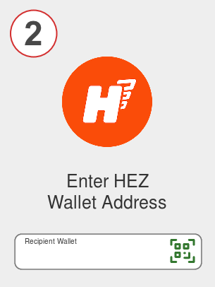 Exchange bnb to hez - Step 2