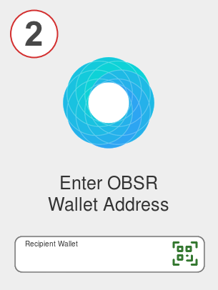 Exchange bnb to obsr - Step 2