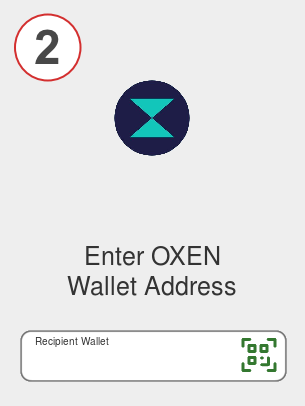 Exchange bnb to oxen - Step 2
