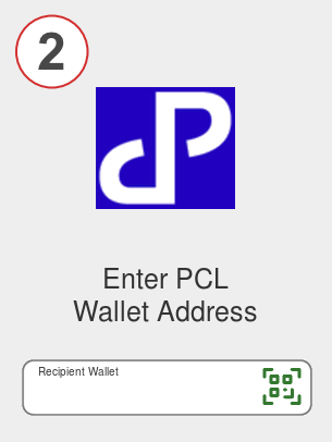 Exchange bnb to pcl - Step 2