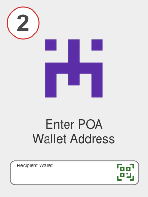Exchange bnb to poa - Step 2