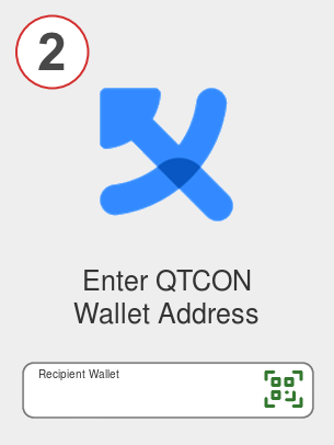Exchange bnb to qtcon - Step 2