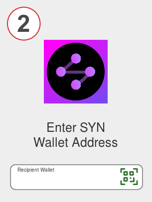 Exchange bnb to syn - Step 2